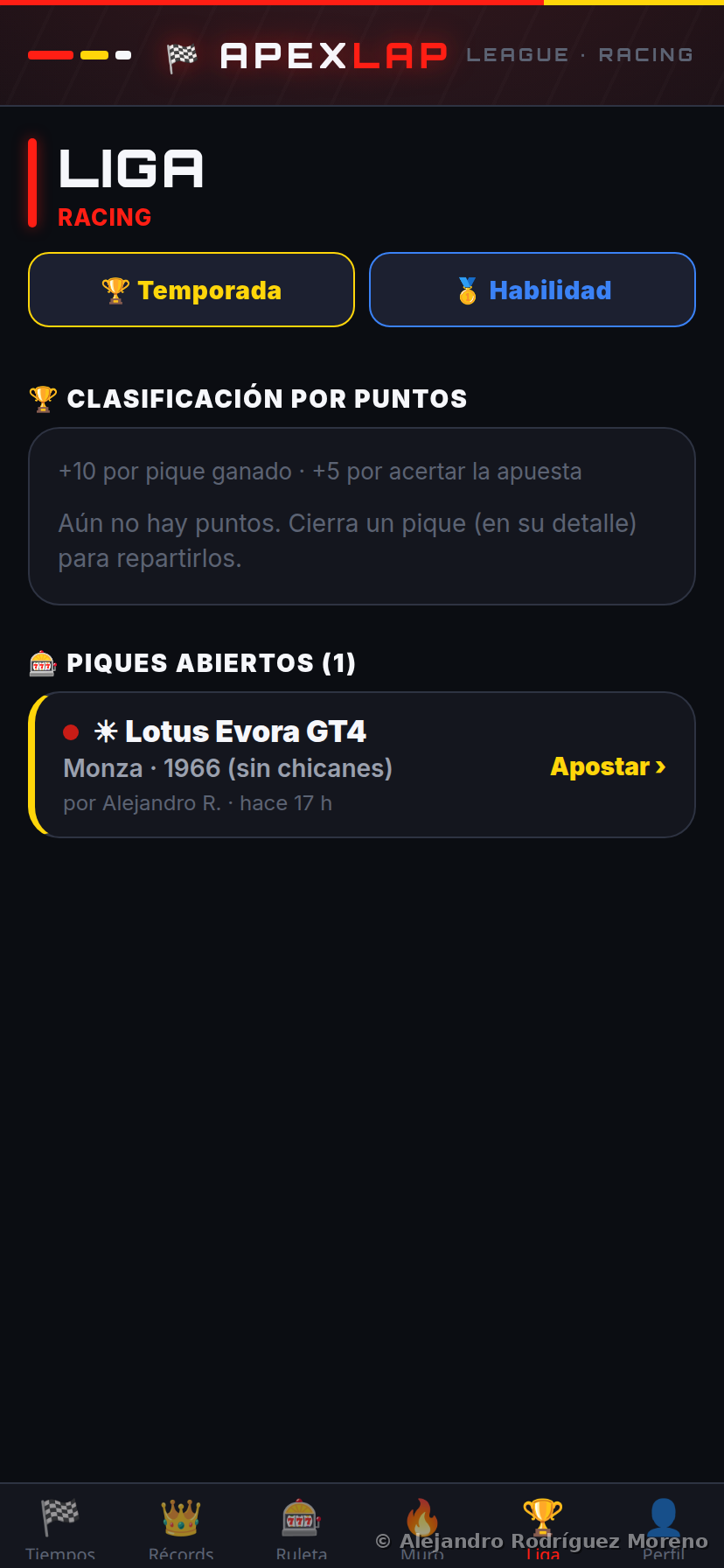 Shared group league
